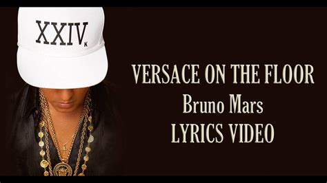 versace bruno mars video|versace bruno mars lyrics.